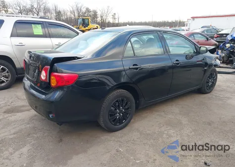 2009 Toyota Corolla Le z USA, uszkodzony, nr VIN 1NXBU40E79Z083945